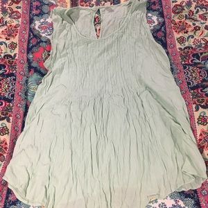 Old Navy mint colored dressy tank style sz xl